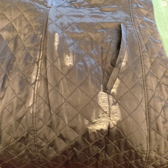 Long green wool coat - Picture 4 of 6